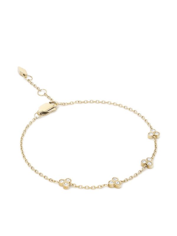 Fossil Fossil Narukvica Trio Glitz JF04112710 Zlatna