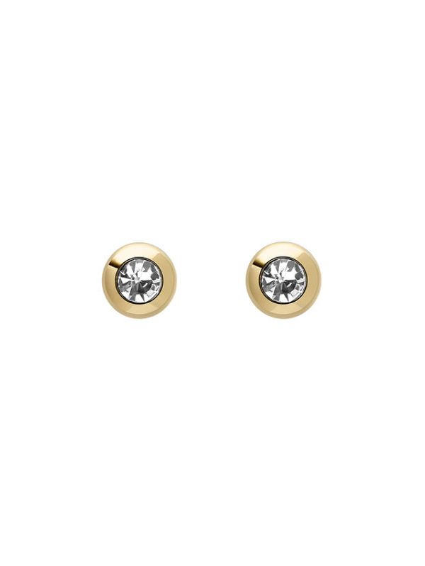 Fossil Fossil Naušnice JA7251710 Zlatna