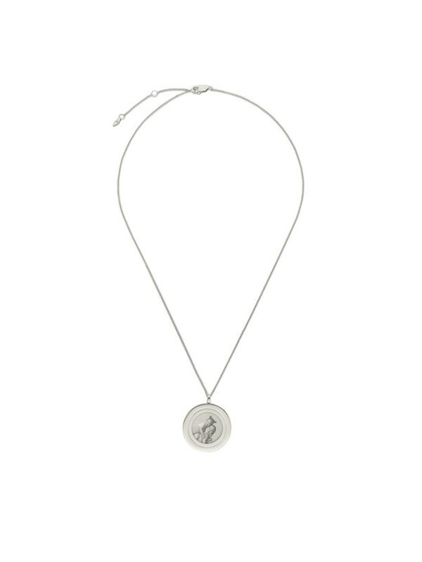 Fossil Fossil Ogrlica Harlow Locket JF04737040 Srebrna