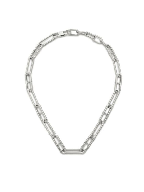 Fossil Fossil Ogrlica JF04503040 Srebrna