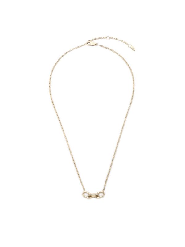 Fossil Fossil Ogrlica JF04523710 Zlatna