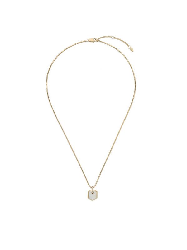 Fossil Fossil Ogrlica JF04529710 Zlatna