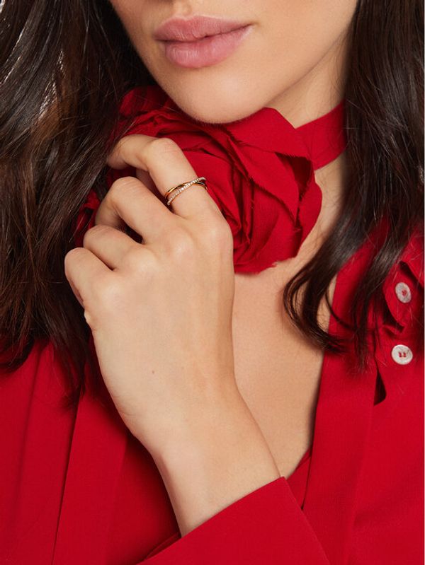 Fossil Fossil Prsten JF03752710 Zlatna