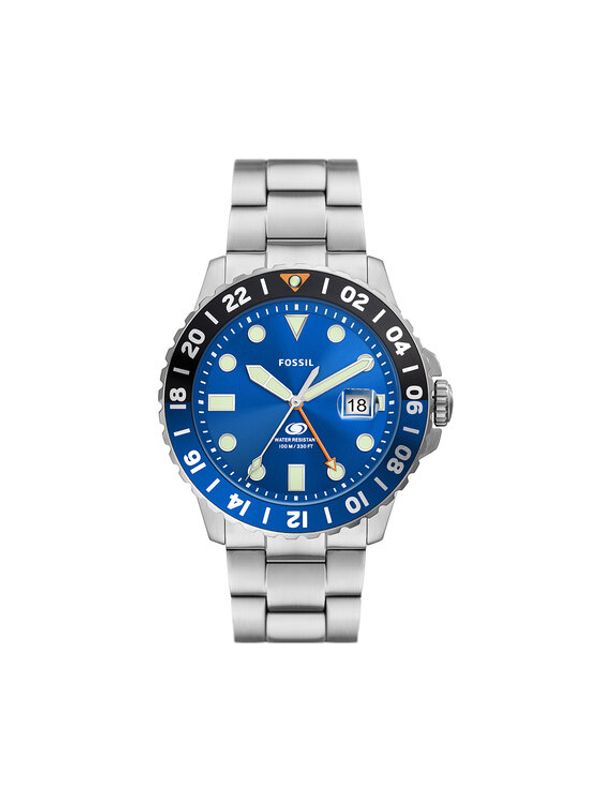 Fossil Fossil Sat Blue FS5991 Srebrna