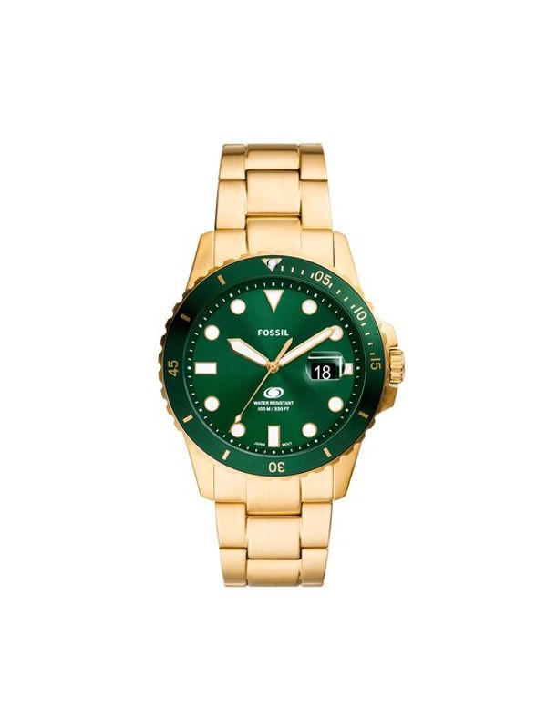 Fossil Fossil Sat Blue FS6030 Zlatna