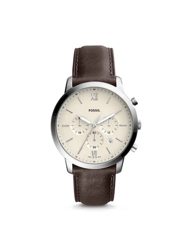 Fossil Fossil Sat Neutra Chrono FS5380 Smeđa