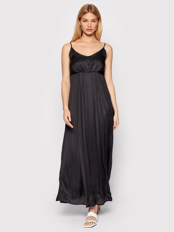 Fracomina Fracomina Haljina za svaki dan FR22SD3018W41301 Crna Regular Fit