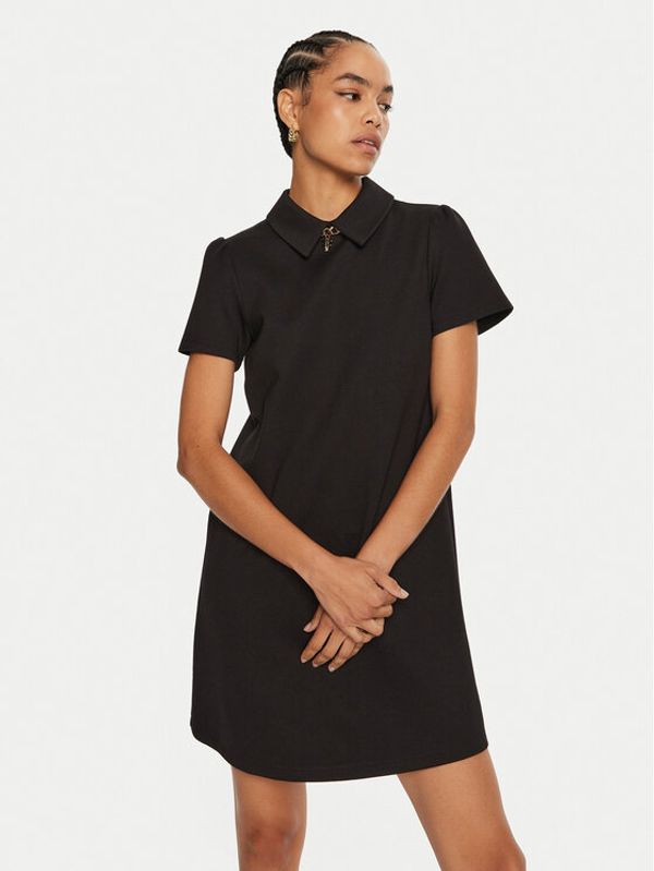 Fracomina Fracomina Haljina za svaki dan FR24WD1008W72901 Crna Regular Fit