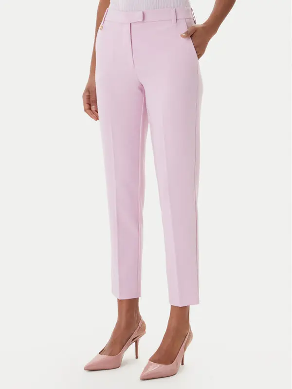 Fracomina Fracomina Hlače FR26SV4002W42901 Ružičasta Slim Fit