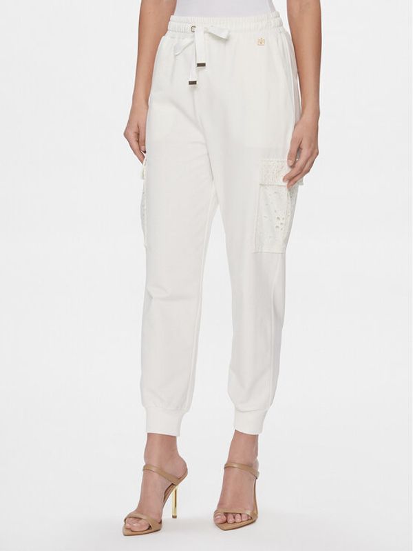 Fracomina Fracomina Jogger FR24SVC004F432R1 Écru Regular Fit