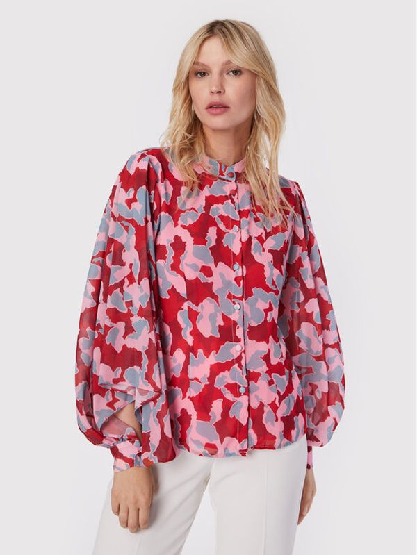 Fracomina Fracomina Košulja FS22WT6004W412N4 Crvena Regular Fit