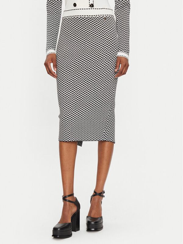 Fracomina Fracomina Suknja olovka FR24WG4003K421F8 Crna Slim Fit