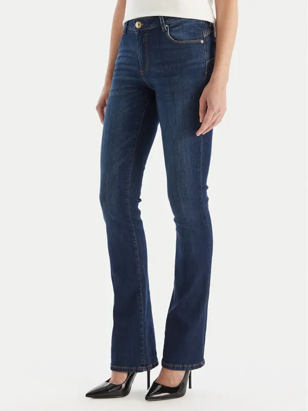 Fracomina Fracomina Traperice FP25WV8020D46002 Plava Bootcut Fit