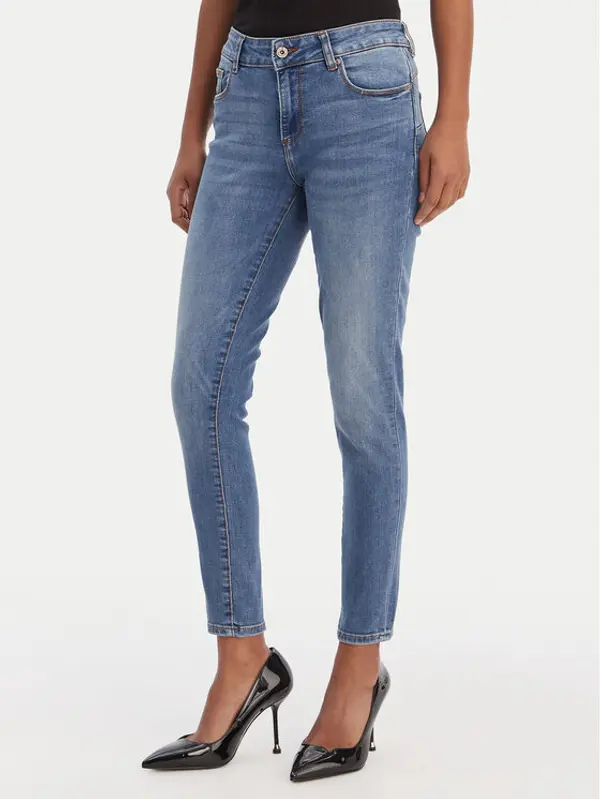 Fracomina Fracomina Traperice FP26SV8000D46002 Plava Slim Fit