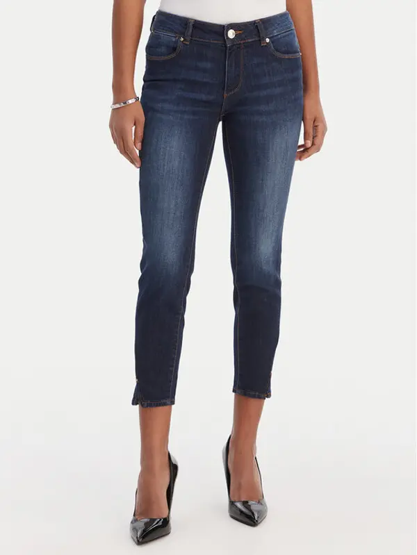 Fracomina Fracomina Traperice FP26SV9002D46401 Plava Slim Fit