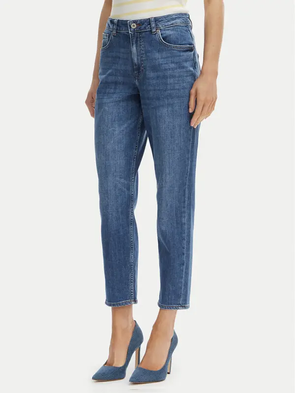 Fracomina Fracomina Traperice FP26SVD005D45093 Plava Skinny Fit