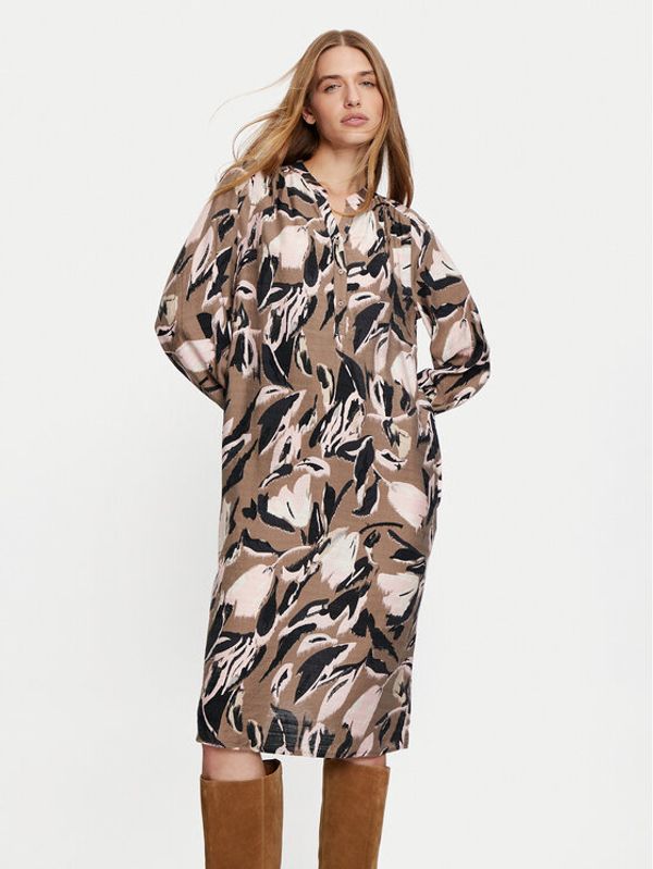 Fransa Fransa Haljina za svaki dan Ariana 20614313 Smeđa Loose Fit