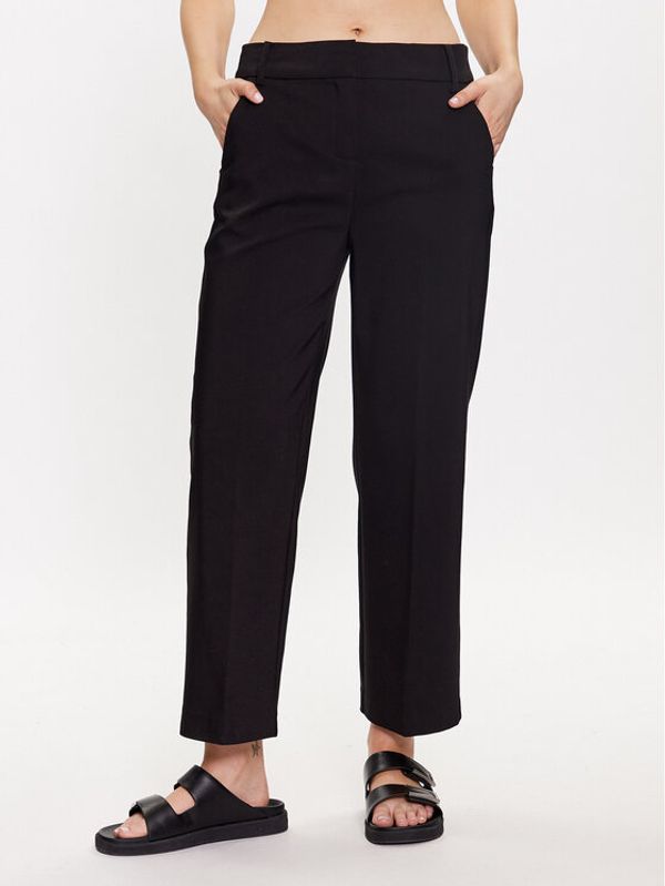 Fransa Fransa Hlače 20611919 Crna Slim Fit