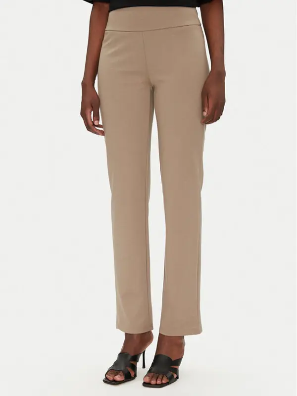 Fransa Fransa Hlače 20615363 Bež Regular Fit