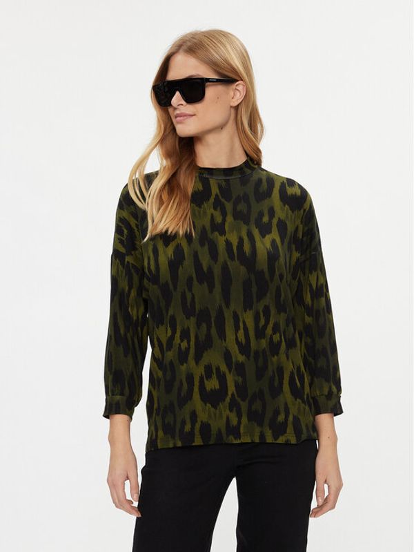 Fransa Fransa Majica 20612760 Zelena Regular Fit