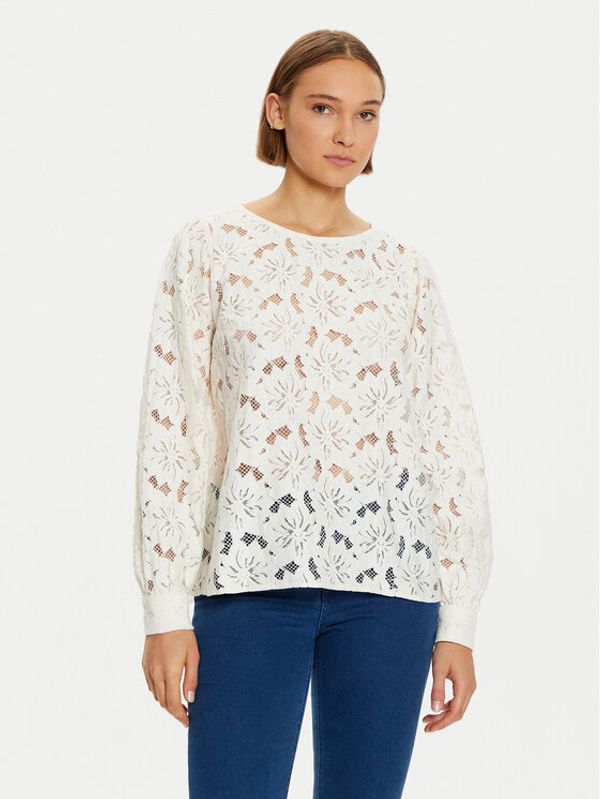 Fransa Fransa Majica Bonni 20614130 Écru Regular Fit