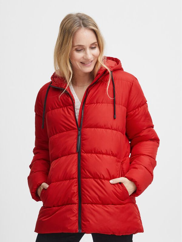 Fransa Fransa Pernata jakna 20612164 Crvena Regular Fit