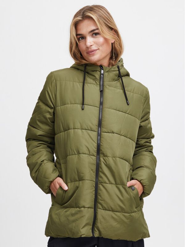 Fransa Fransa Pernata jakna 20612164 Zelena Regular Fit