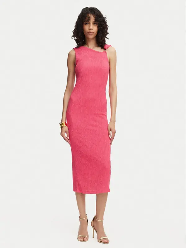 French Connection French Connection Koktel haljina Trixie 719S8 Tamno roza Slim Fit