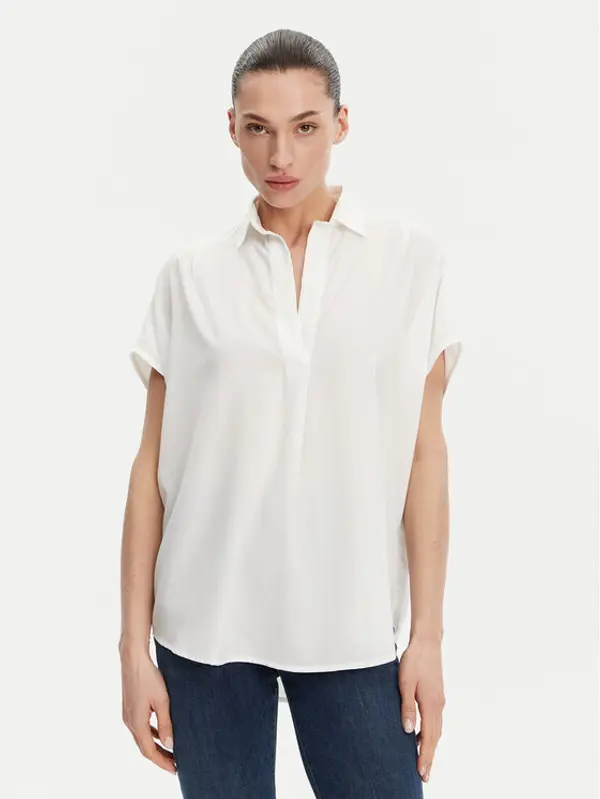 French Connection French Connection Majica 72MZN Bijela Relaxed Fit