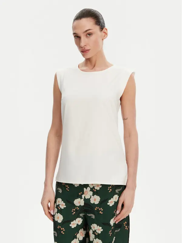 French Connection French Connection Majica 762ZA Écru Regular Fit