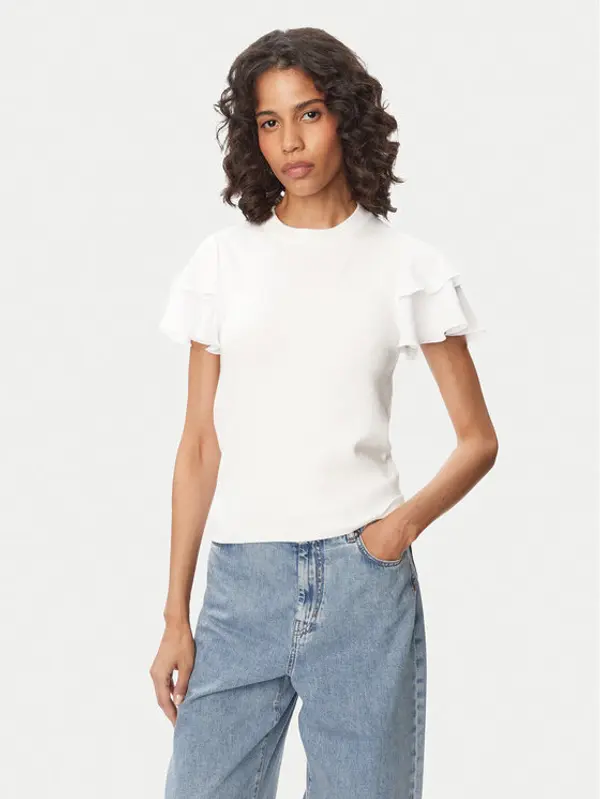 French Connection French Connection Majica Aylaa Krista 789C2 Bijela Regular Fit