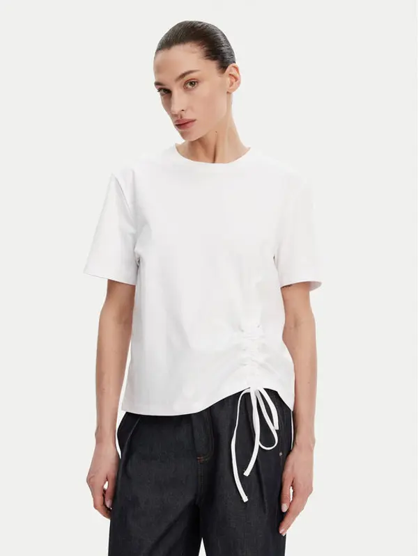 French Connection French Connection T-shirt 76QZA Bijela Relaxed Fit