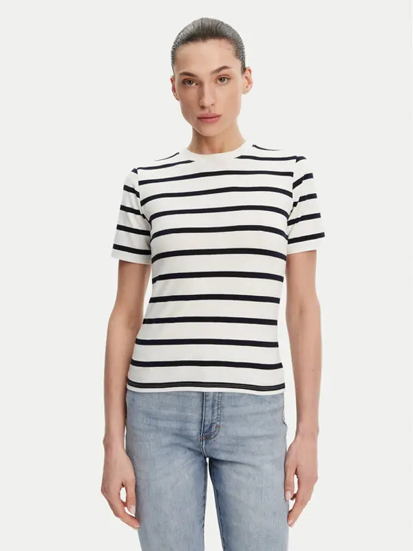 French Connection French Connection T-shirt 76QZB Bijela Regular Fit