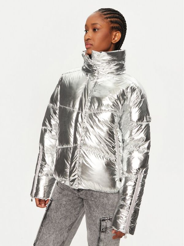 Frieda & Freddies Frieda & Freddies Pernata jakna 3743 Srebrna Regular Fit