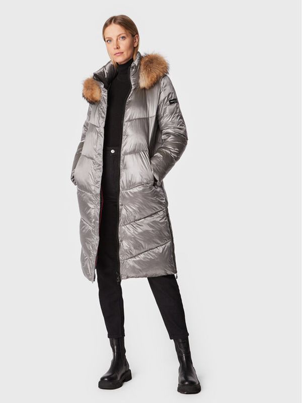 Frieda & Freddies Frieda & Freddies Pernata jakna 8870C Srebrna Regular Fit