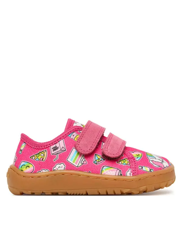 froddo Froddo Papuče Barefoot Canvas G1700440-10 M Ružičasta