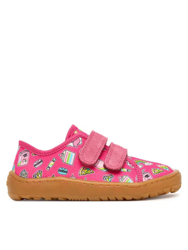 froddo Froddo Papuče Barefoot Canvas G1700440-10 S Ružičasta