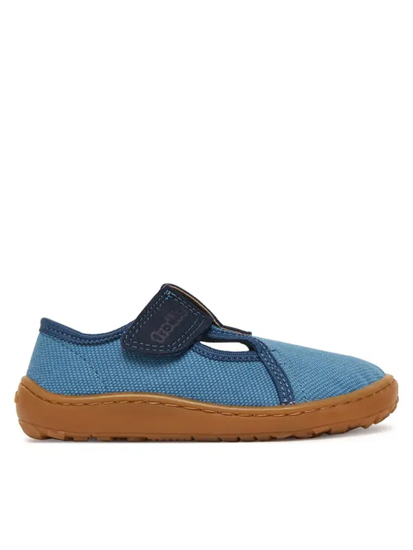 froddo Froddo Papuče Barefoot Canvas T-Bar G1700439-1 M Plava