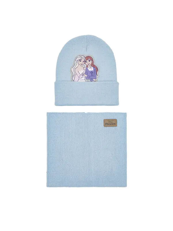 frozen Frozen Set kapa i okrugli šal ACCCS-AW24-244DFR Plava