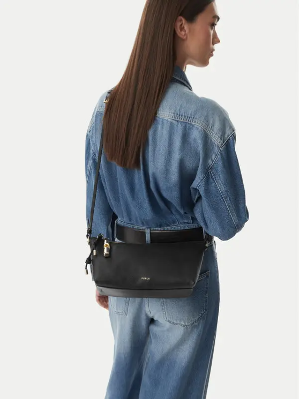 Furla Furla Torbica Debby Mini WE00865 BX3353 KH O6000 Crna