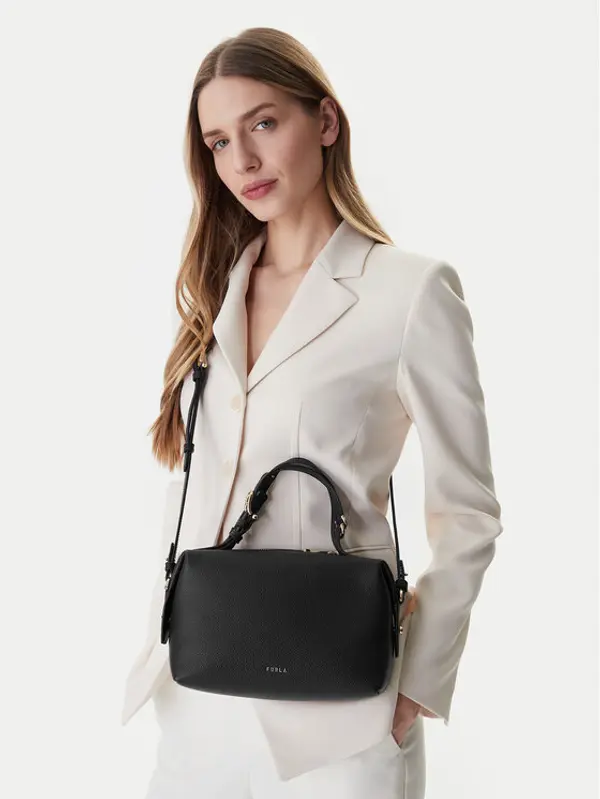 Furla Furla Torbica Double Mini WE00870 BX3036 KH O6000 Crna