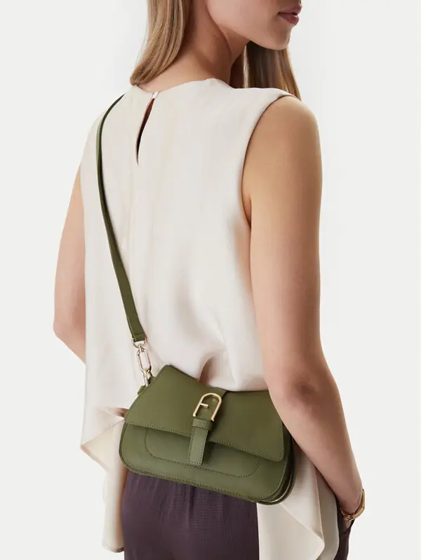 Furla Furla Torbica Flow Mini WB01032 BX2045 BG 4555S Zelena