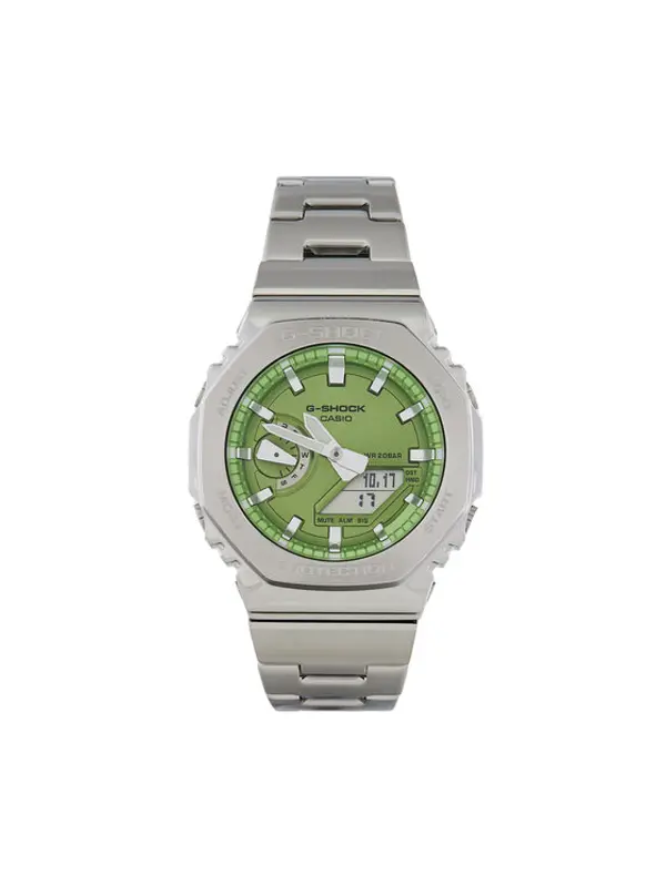 G-SHOCK G-Shock Sat G-Steel GM-2110D-3AER Srebrna