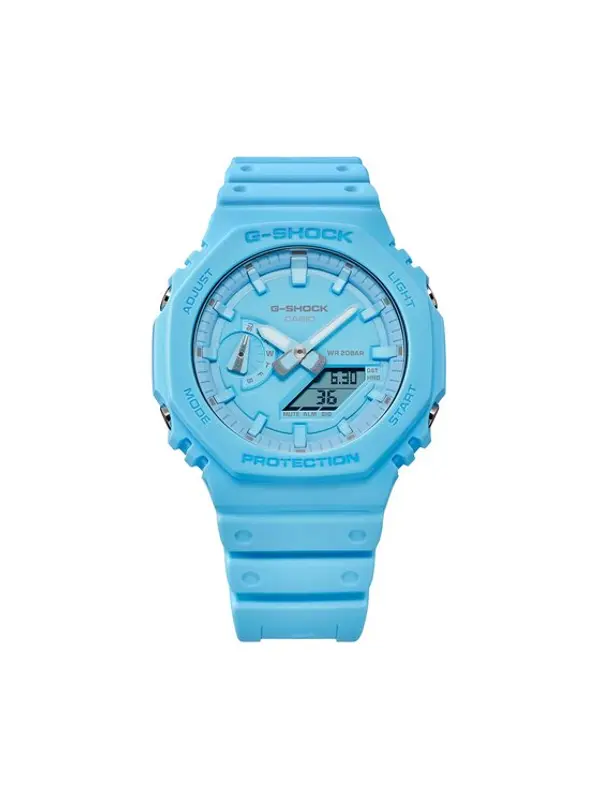 G-SHOCK G-Shock Sat GA-2100-2A2ER Plava