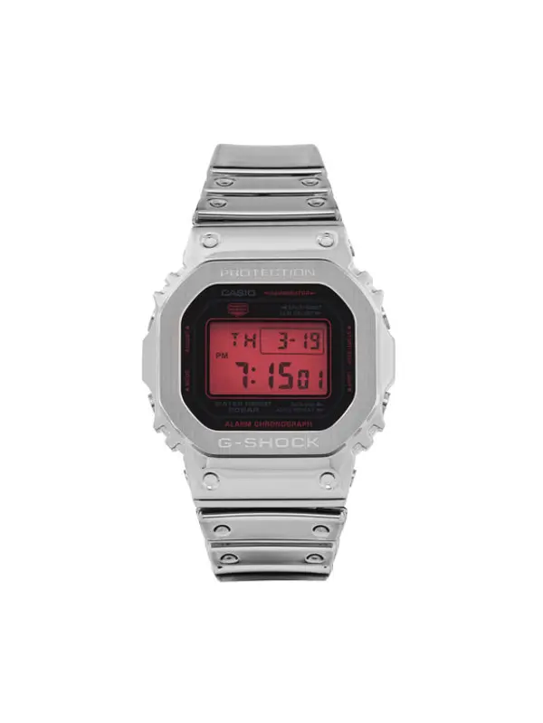 G-SHOCK G-Shock Sat GM-5600YRA-8ER Srebrna