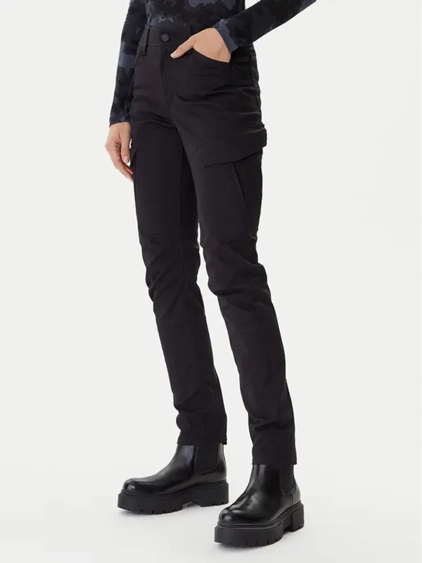G-Star Raw G-Star Raw Hlače Cargo D27017-5126 Crna Slim Fit