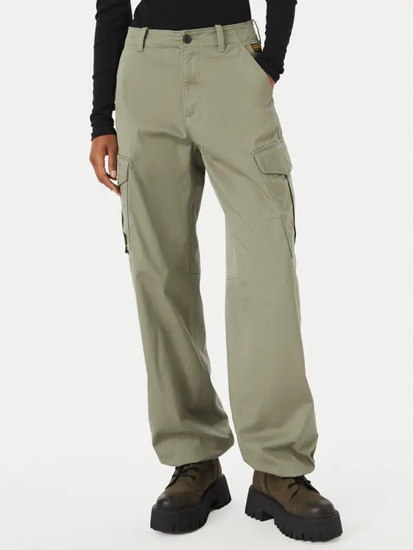 G-Star Raw G-Star Raw Hlače D29512-5126 Zelena Straight Fit
