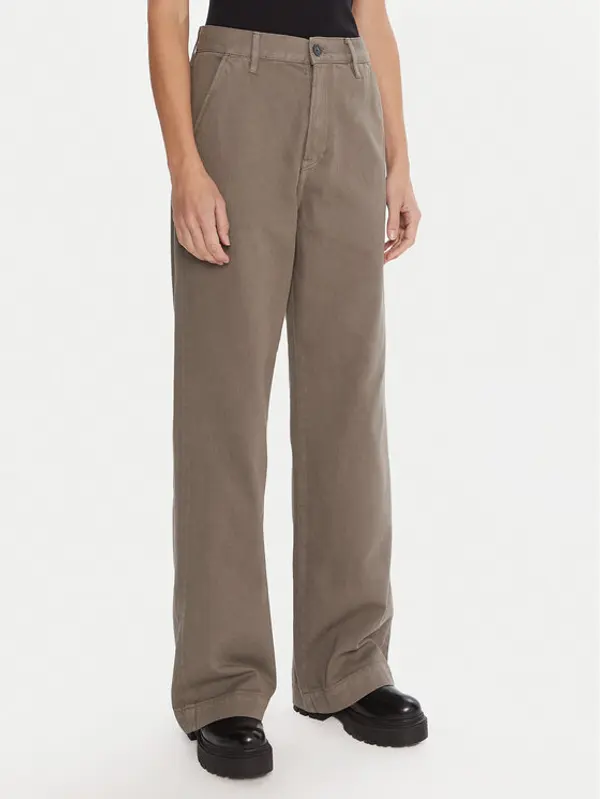 G-Star Raw G-Star Raw Hlače Deck 2.0 D26432-E078 Zelena Wide Leg