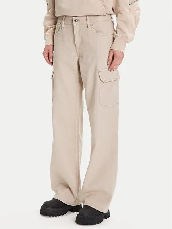 G-Star Raw G-Star Raw Hlače Judee D24673-E078 Bež Relaxed Fit