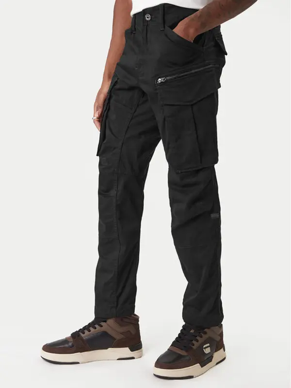 G-Star Raw G-Star Raw Hlače Rovic D02190-5126-6484 Crna Tapered Fit